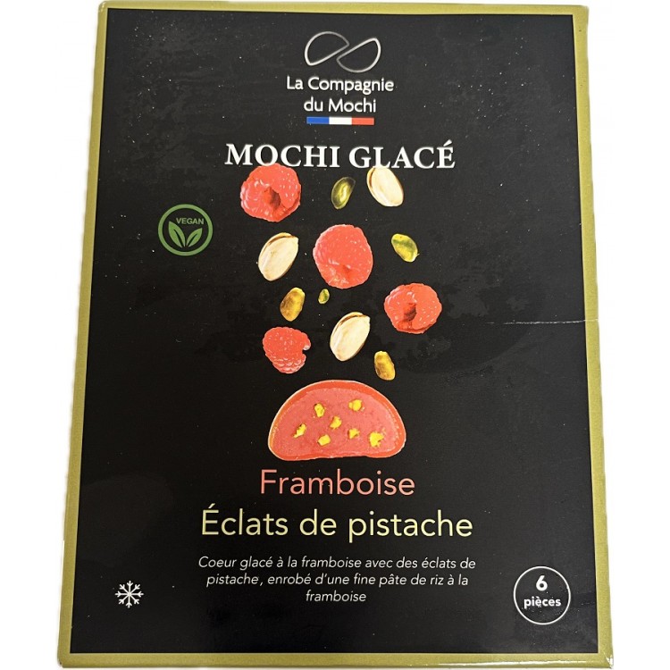 Mochi ice Framboise 6 stuks